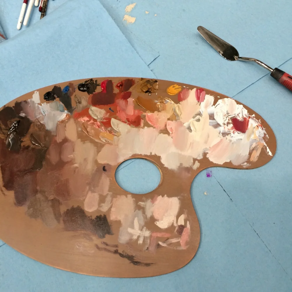 Wooden art sales palette